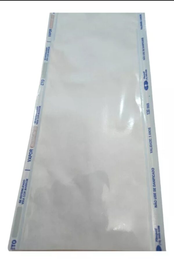 Rolo Autoclave para Esterilização 10x100 Papel Grau - Imagem 2