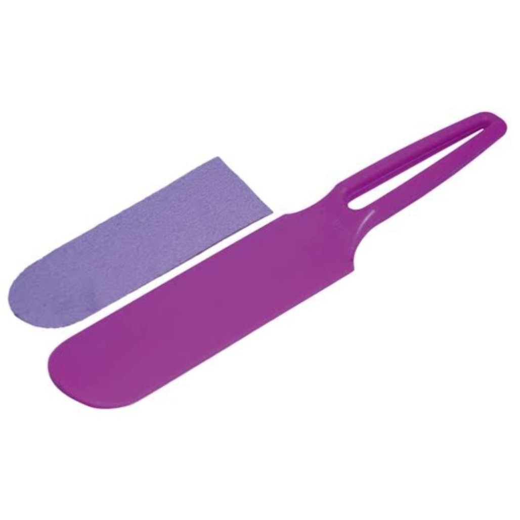 Suporte de Lixa para os Pés Cels, ideal para pedicure profissional com estabilidade e conforto.