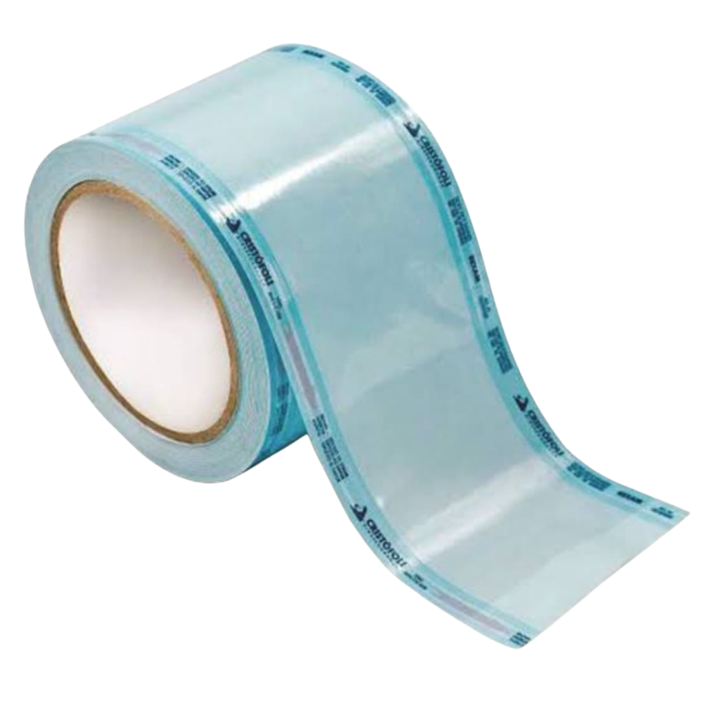 Bobina de Autoclave 10x100 usada para esterilização segura de instrumentos profissionais.